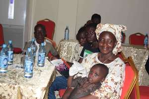 Children's families were invited to the Launch