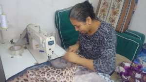 One of B'edaya mothers in her working room