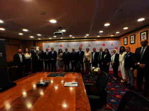 Coptic Orphans Staff with Banque du Caire Staff