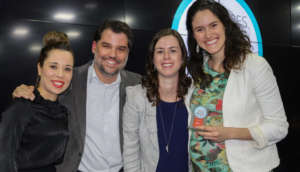 Andrea Resende receives the Best NGO Award