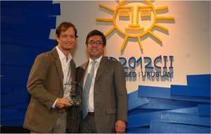 sitawi's CEO with the President of the IBD
