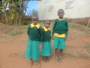 Irene's smaller siblings in school