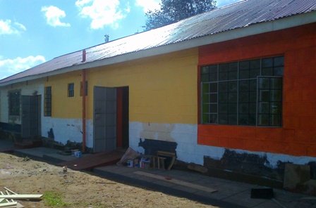 Construction of the safe house is ongoing