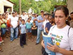 Meeting with the Community of Lucidia Mantilla