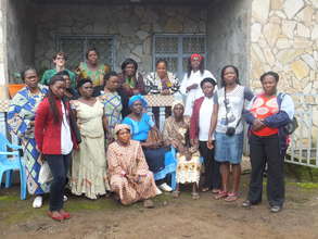 family picture of beneficiaries