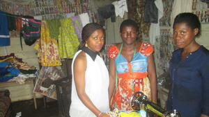 Volunteer, trainer and Aba.Tailoring project.