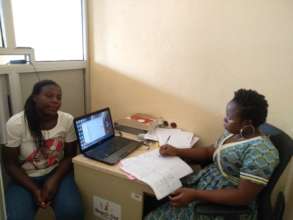 a one on one follow up with Jeanet in the office