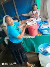Pauline at her business site