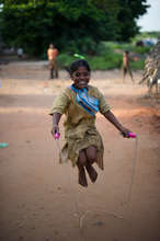 Giving children the chance of a happy childhood