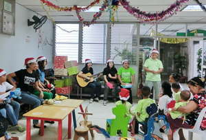 Program with Kids in the Hospital to cheer them up