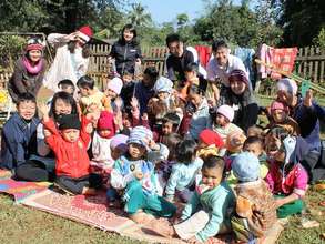 Visited Hilltribe toddlers in Nurseries, Samerng