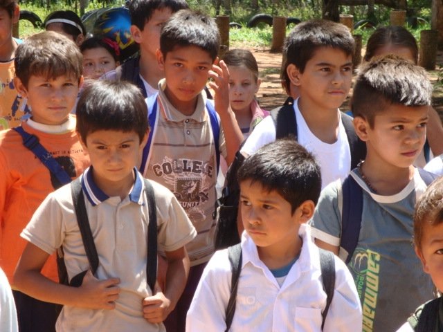 Give toilets to 200 children in Paraguay