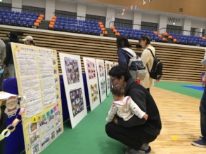 Participants Staring at Posters