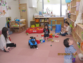 Children playing at the Kirarin Kids