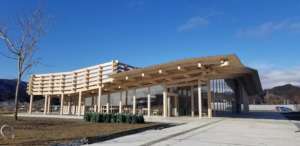 Rikuzen Takada Amway House, Town's Veranda