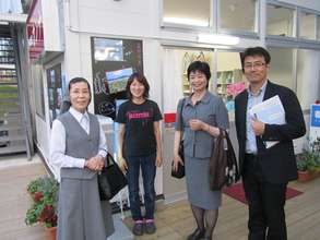 Visit by Director, Institute of Grief Care