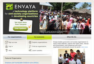 Envaya Homepage