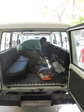 Alexi, EMT transporting a patient