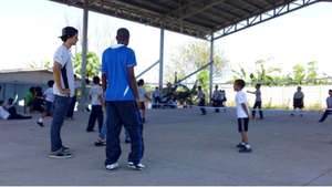 EARTH students celebrated sports day with children