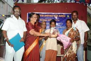 Target children receiving Nutritious food