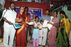 Target children receiving Nutritious food