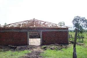 Dining Hall - Building the Roof
