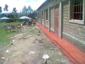 Completing the dining hall