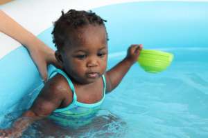 actually sitting in water!  Whoo Hoo!