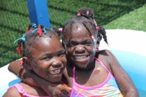Friends and a pool party!
