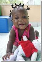6 months of clean water, food and love!