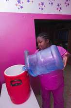 Filling the igloo