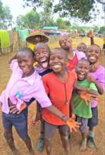 Happy faces at Kipsongo