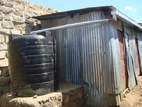 Rain water harvesting system.