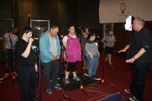 Recording at the BBC's Maida Vale Studios