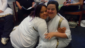 PIP drama performers at Olympic performance