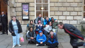 PIP students in Bath - great to get away...