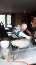 Cooking lessons on the farm