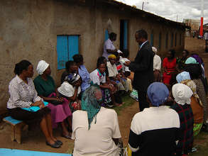 Kenyan Women with Jhpiego Staff
