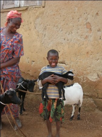 Christmas gifts for 100 orphans in Masaka