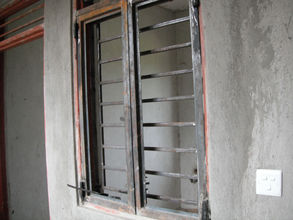 Window frames; glass to be added