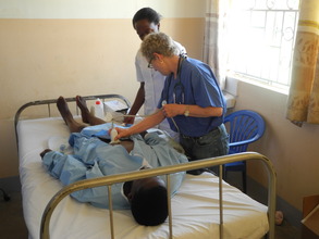 Dr. Linda Taylor screening Migyera women