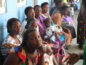 Women waiting to see the doctor.