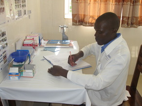 Lab technician at St. Francis Health Center