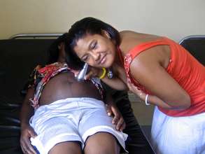 Maternal exam by Dr. Wells of Jersey Shore Medical