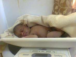 A healthy newborn enters the world!