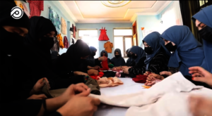 Women Sowing in Groups