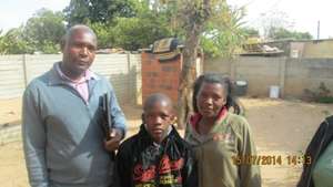 Mr Mpofu and two clients from Magwegwe