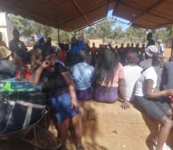Awareness raising in Bubi ward 10