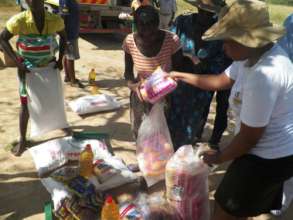 Trinity Staff Distributing Emergency Relief