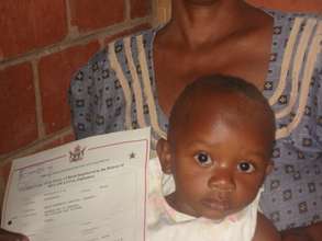 Proud owner of a birth certificate!